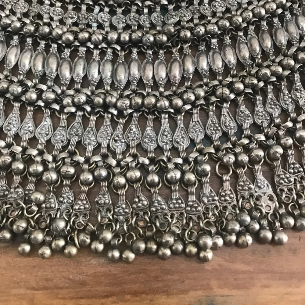 SOLD Gypsy- VTG Bohemian Festival Necklace Belly dancer Lebanon Egyptian - Picture 6 of 10